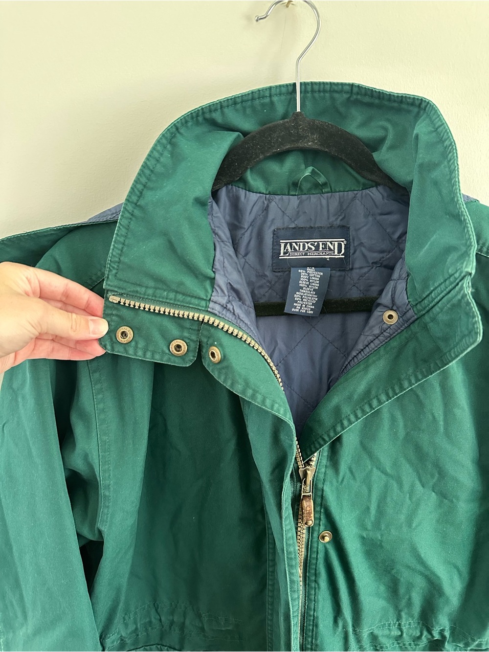 Lands' End Woman’s Chore Coat small (size 6-8)